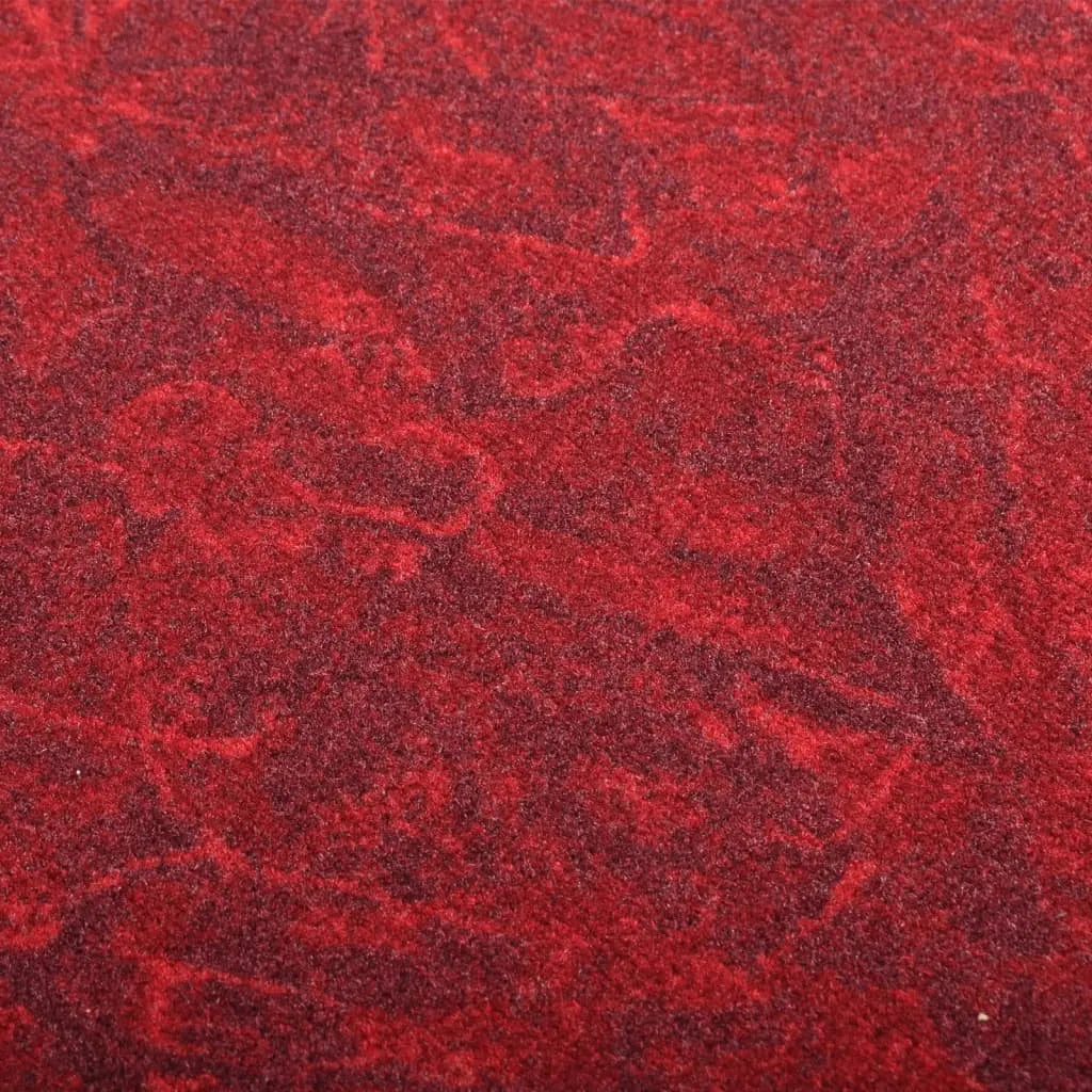  VidaXL Teppichläufer Rot 100x150 Cm Rutschfest
