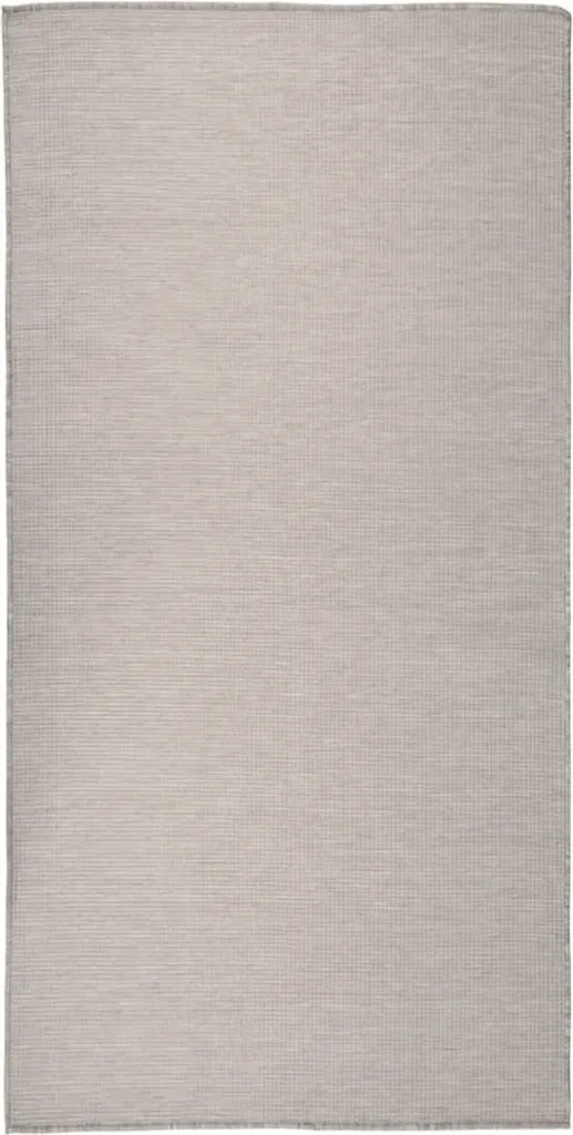  VidaXL Outdoor-Teppich Flachgewebe 100x200 Cm Taupe