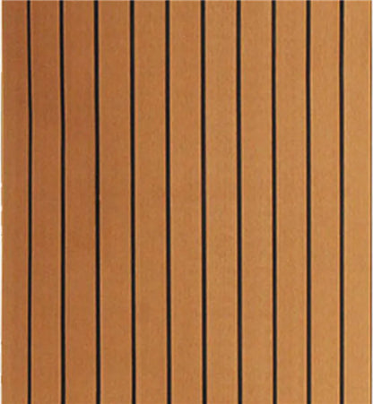  EVA Schaum Boot Yacht Bodenbelag-Matte Deck Teppich Teak Selbstklebend, 240*60cm