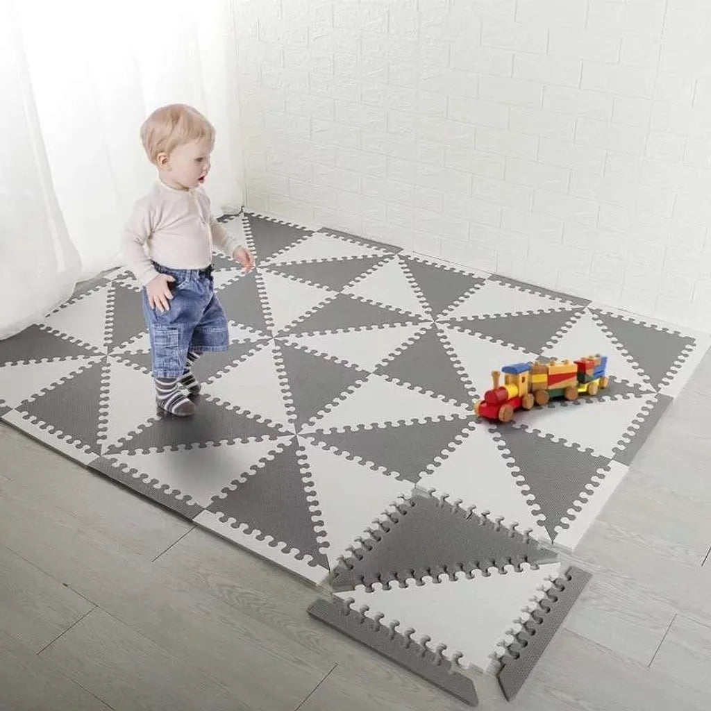  Puzzle Spielteppich Spielmatte Kindertepich Schaumstoffmatte EVA