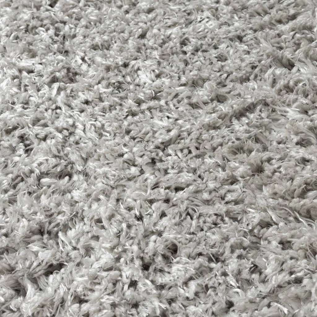  VidaXL Shaggy-Teppich Hochflor Grau 140x200 Cm 50 Mm