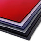  Farbige Acrylglasplatte Für Vielfältige Anwendungen Wetterbeständige Oberfläche 3 Mm Schwarz Matt 50x50 Cm
