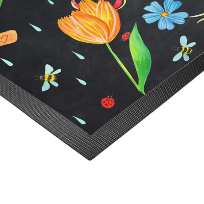  Mr. & Mrs. Panda 40 X 60 Fußmatte Komm Herein Sonnenschein - Schwarz - Geschenk, Frühlings Deko, Blumen, Haustürmatte, Natur, Motivation, Nacht, Vorleger, Spruch Positiv