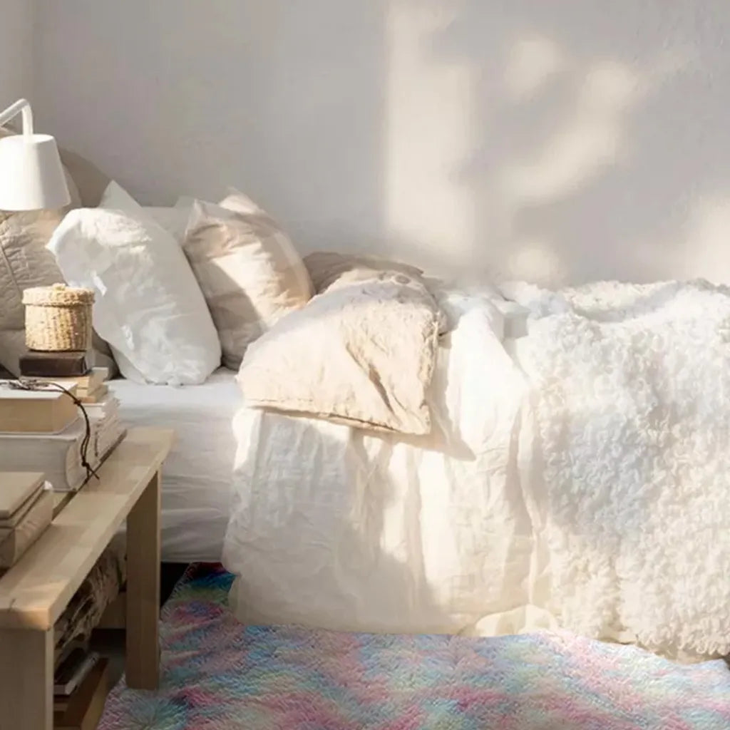  Hochflorteppiche Regenbogen Flauschige Teppiche Anti-Rutsch Shaggy Area Rug Esszimmer Teppich Bodenmatte Home Schlafzimmer 50 * 160cm