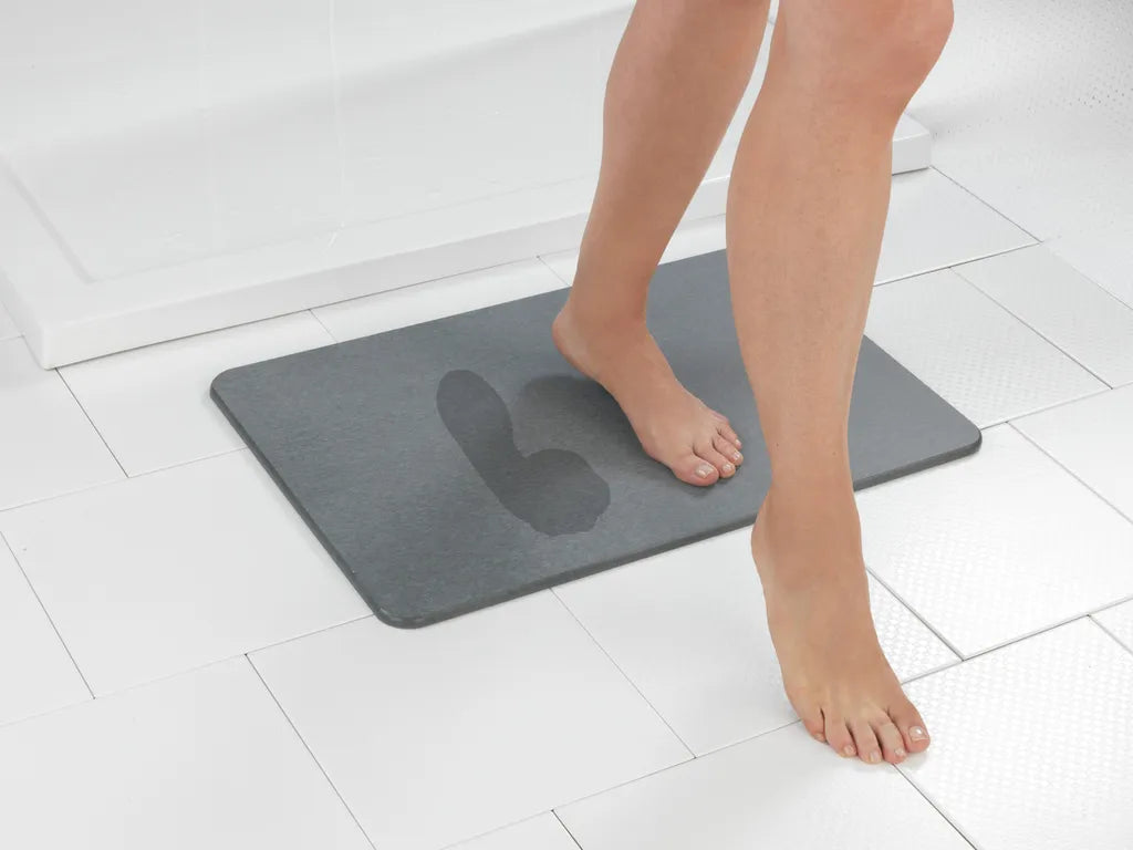 Wenko Badematte Simi Grau, 60 X 39 Cm