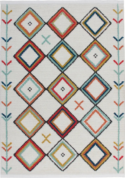  Kayoom - Hochflor Teppich Agadir 210 Multi Grösse: 160cm X 230cm