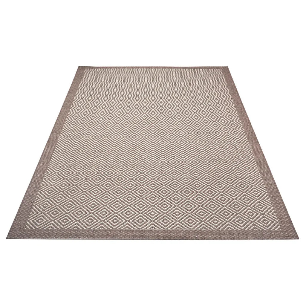  In- Und Outdoor Teppich Jakarta, Farben:beige/creme, Größe:80x150 Cm