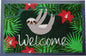 Fußmatte Faultier Welcome Bodenmatte Fußabtreter Waschbar 40 X 60 Cm