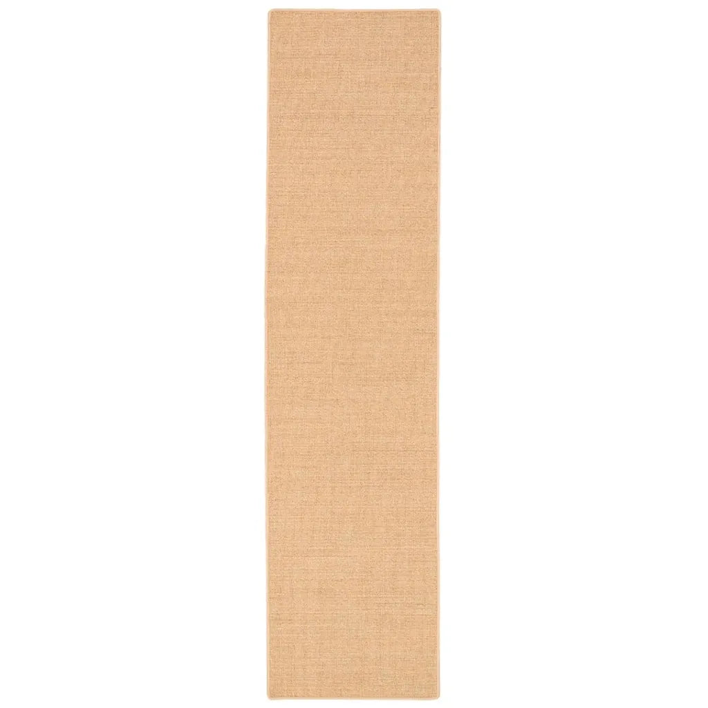  Sisal Natur Läufer Teppich Astra Nuss, Größe:80x400 Cm