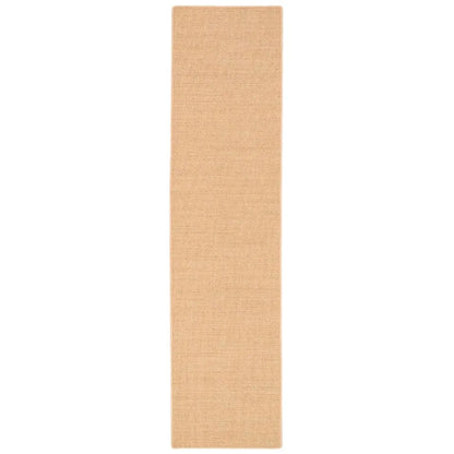  Sisal Natur Läufer Teppich Astra Nuss, Größe:80x400 Cm