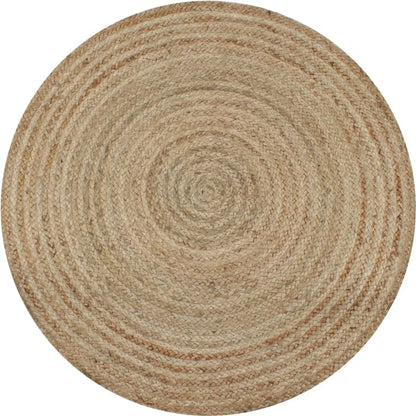  VidaXL Teppich Jute Geflochten 120 Cm Rund