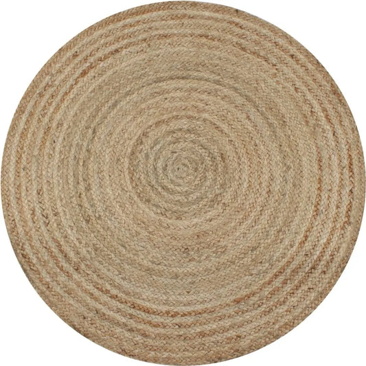  VidaXL Teppich Jute Geflochten 120 Cm Rund