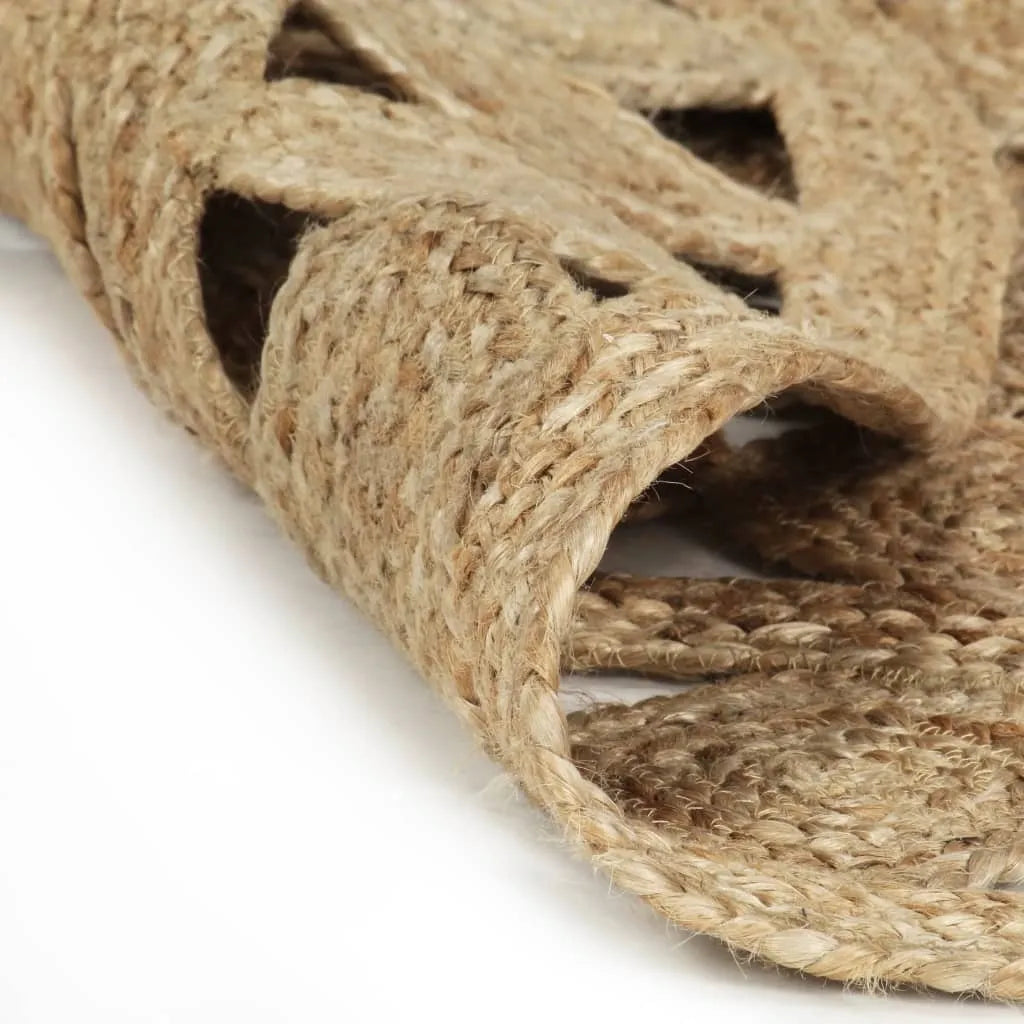  VidaXL Teppich Handgefertigt Jute Geflochten 120 Cm