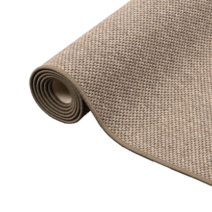  Teppich Bentzon Flachgewebe Braun, Größe:300x300 Cm