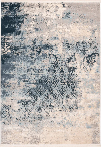  Kayoom - Kurzflor Teppich Palace 500 Multi / Blau Grösse: 160cm X 230cm