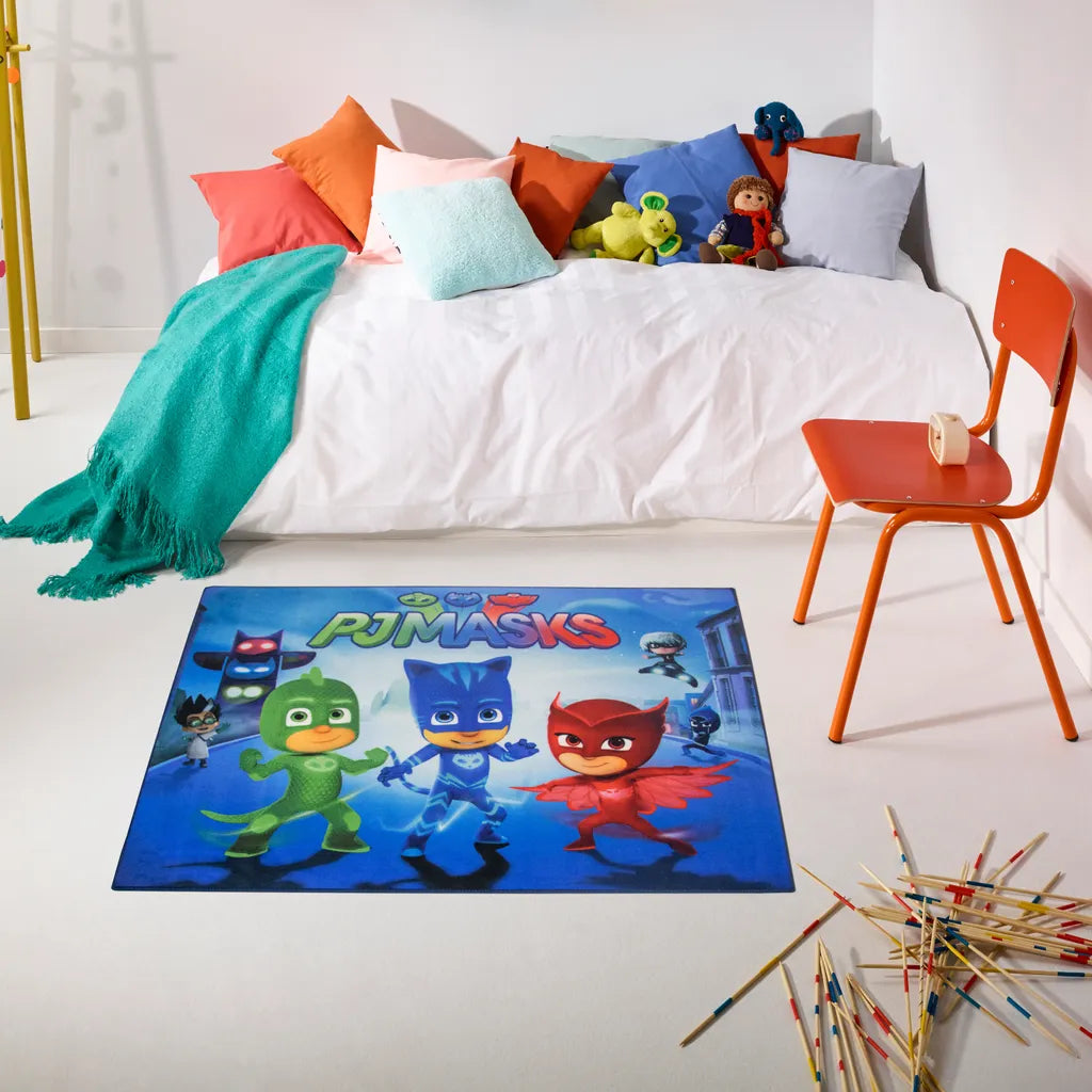  Carpet Studio Teppich Für Kinderzimmer 95x125cm, PJ MASKS 01 Deluxe