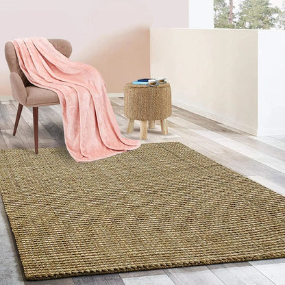  Jute-Teppich Urbano Bouclégarn Nature-Teppich Naturfaser Handgewebt 200 X 290 Cm