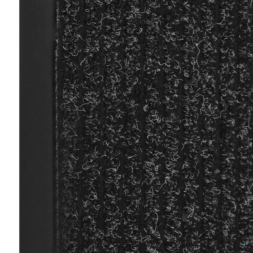  VidaXL Fußmatte Anthrazit Gestreift 60x80 Cm