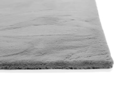  Wecon Home Basics - Hochflorteppich - Anna - Grau - 200x290 Cm