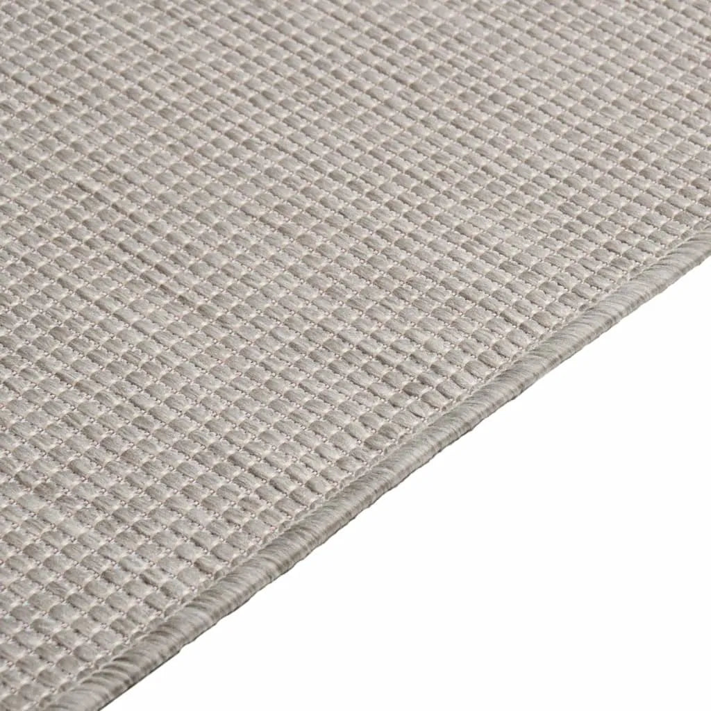  VidaXL Outdoor-Teppich Flachgewebe 100x200 Cm Taupe