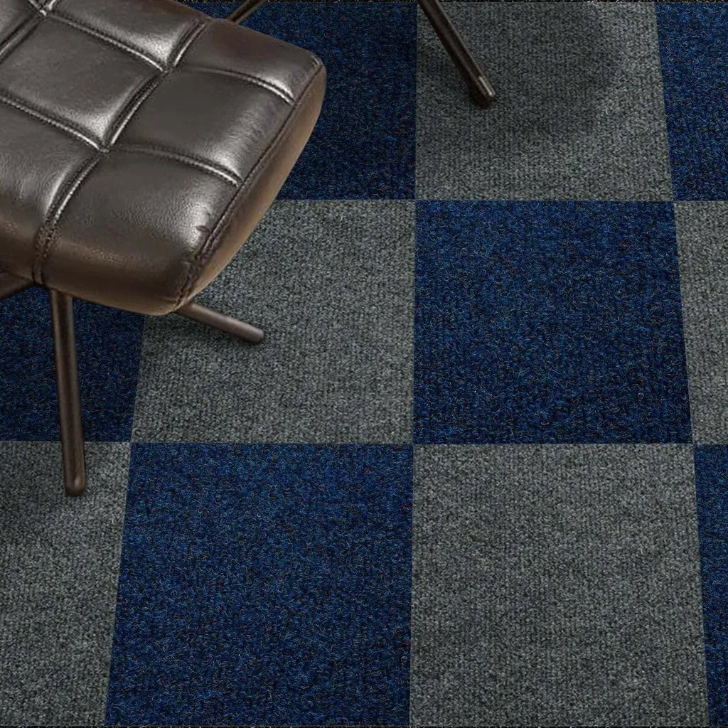  Teppichfliesen Can Can Selbstliegend Farbe: Laguneblau