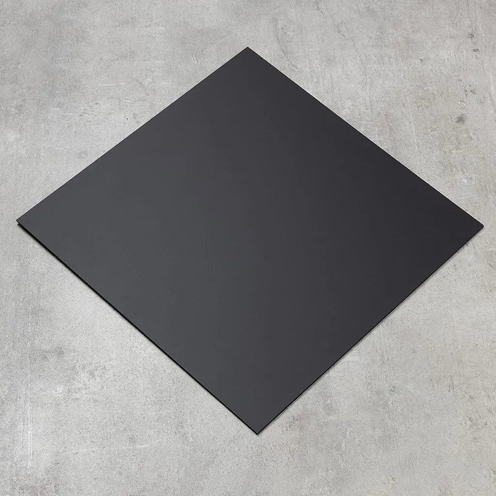  Farbige Acrylglasplatte Für Vielfältige Anwendungen Wetterbeständige Oberfläche 3 Mm Schwarz Matt 50x50 Cm
