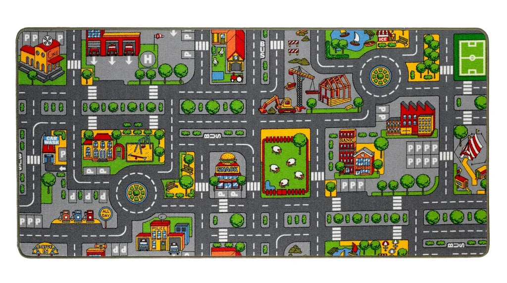  Paradiso Toys Spielmatte Duoplay 2-in-1 80 X 120 Cm