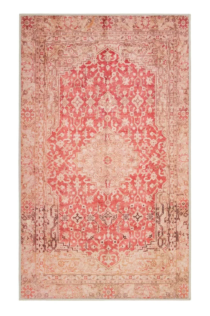  Wecon Home - Badteppich - Polaroid - Rot - 60x100 Cm