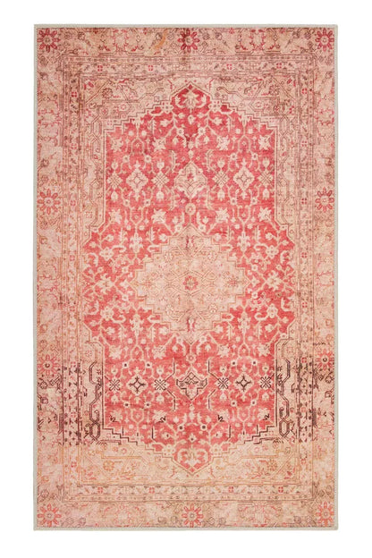 Wecon Home - Badteppich - Polaroid - Rot - 60x100 Cm