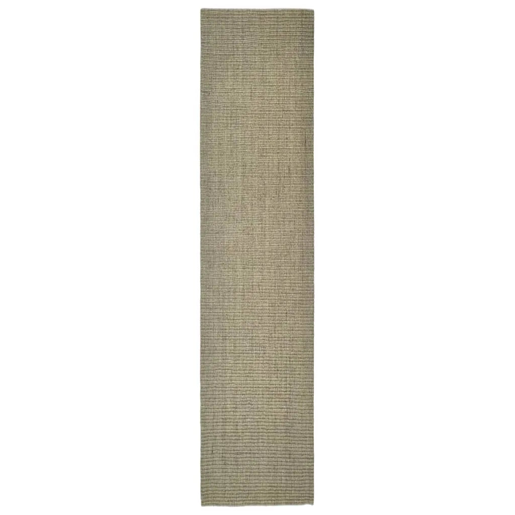  VidaXL Teppich Natur Sisal 80x350 Cm Taupe