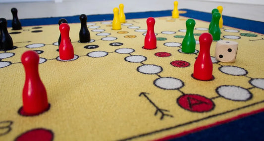 Schmidt Spiele 'Mensch ärger Dich Nicht' Teppich Mit Figuren