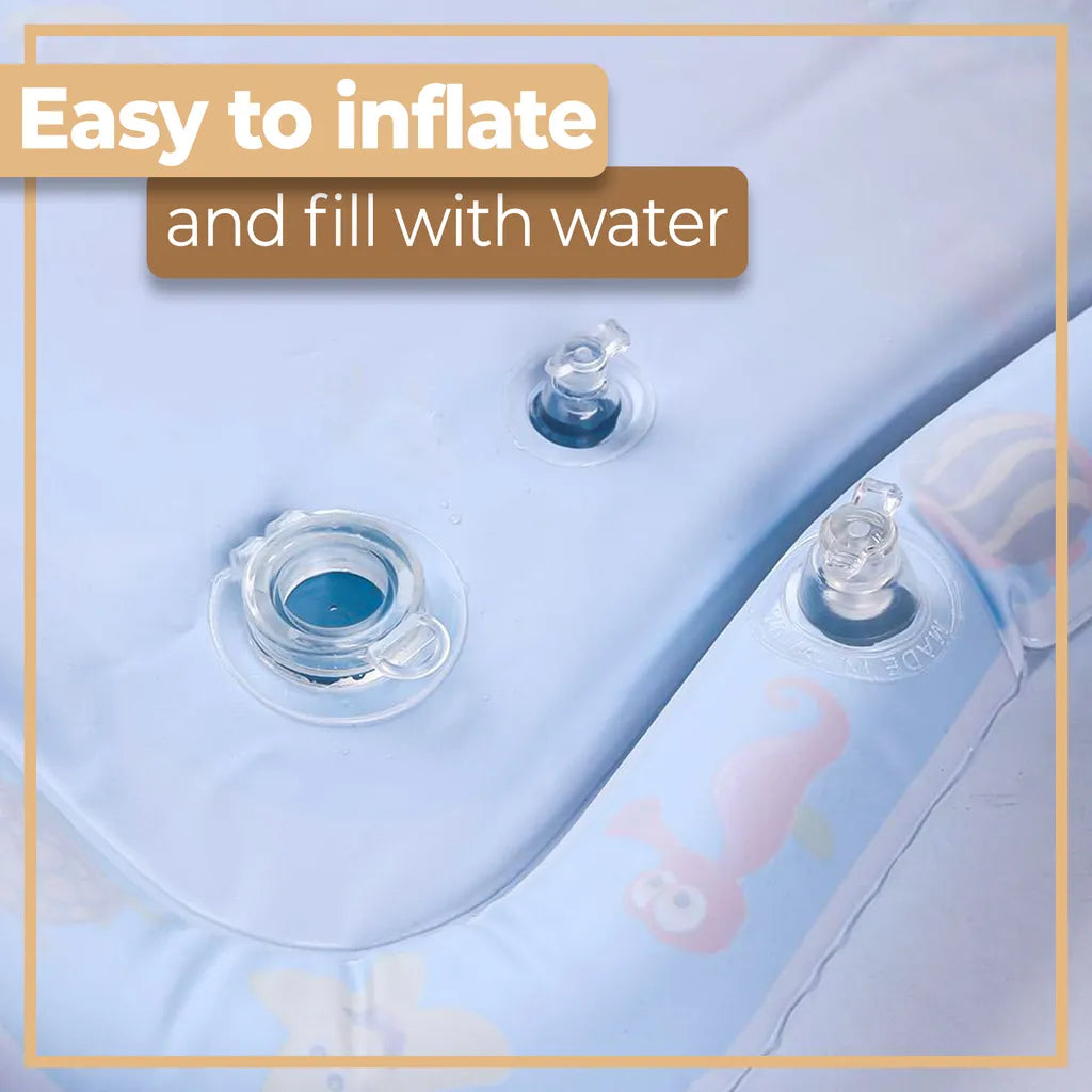  Baby Wassermatte Aufblasbare Wasserspielmatte XXL Sensorisches Spielzeug Kleinkinder Wasserspiel Bodenmatte Wachstum Aktivität Tool Bauchzeit Retoo