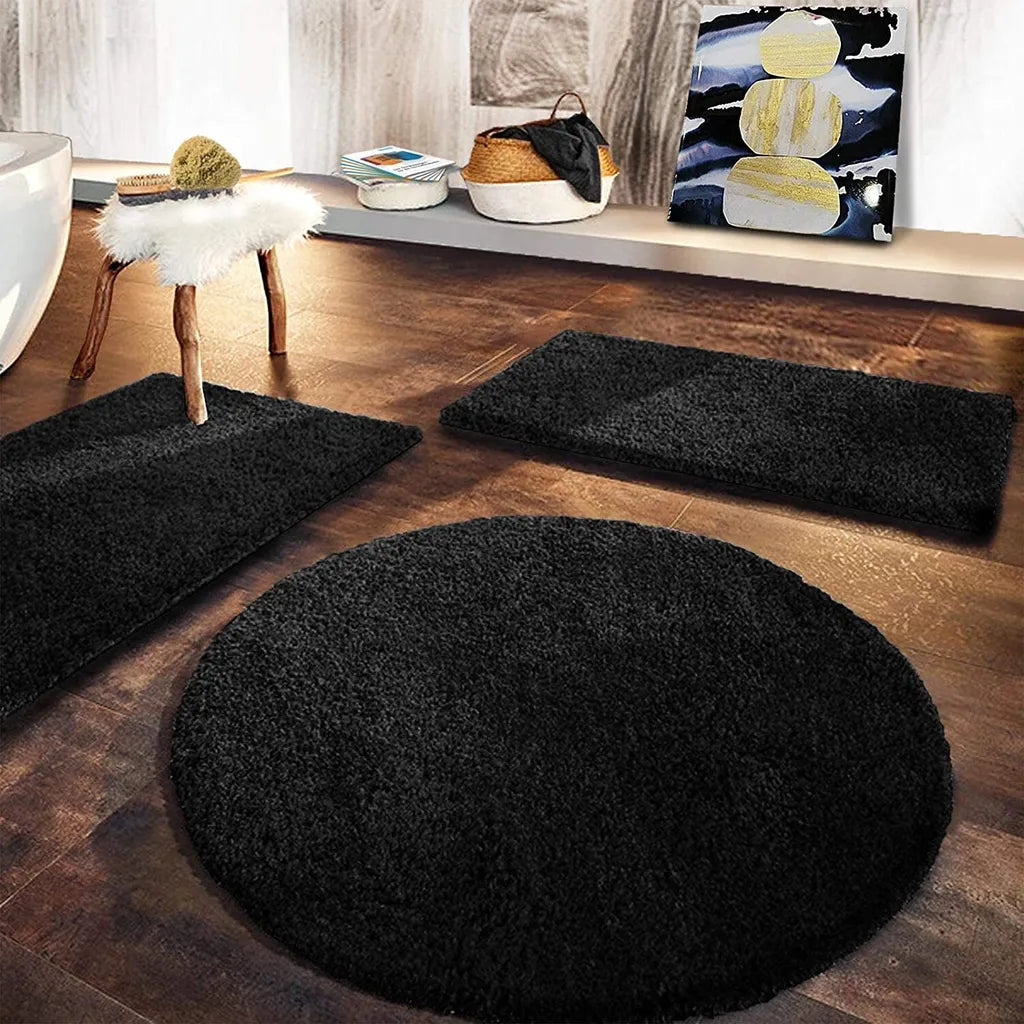  Badematte Sky Soft Schwarz 70 X 130 Cm