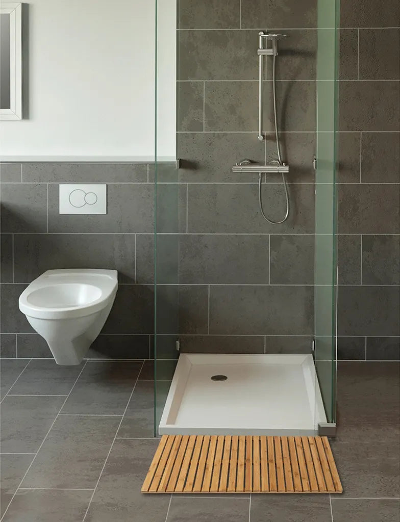Wenko Baderost Indoor & Outdoor Bambus, 100 X 50 Cm