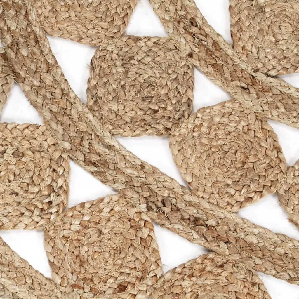  VidaXL Teppich Handgefertigt Jute Geflochten 120 Cm