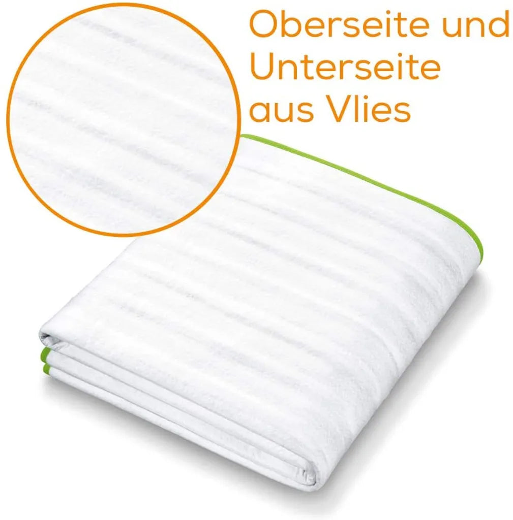  Beurer TS 15 Wärmeunterbett 150x80 Cm 3 Stufen 60W Vlies Waschbar Beleuchtet