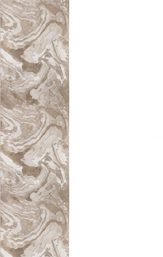 KADIMA DESIGN KAPPADOKIEN MARMOR 80 X 300 Beige Farbe Läufer Indoor Teppich