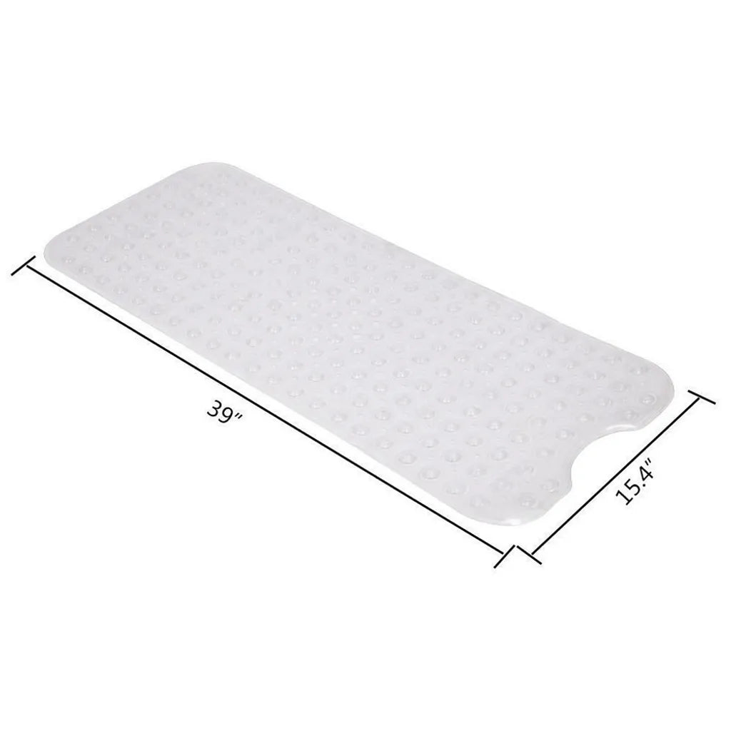  OneTwoFit Extra Lange Rutschfeste Badematte Mit 200 Saugnäpfen Duschmatte Maschinenbadematte 100x 40 Cm AB189