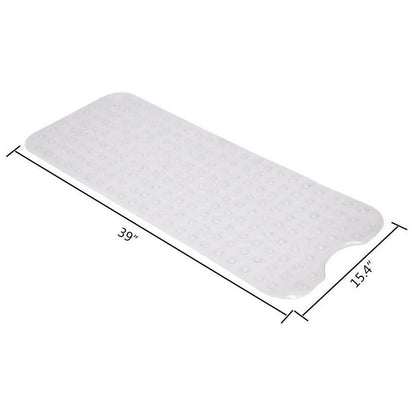  OneTwoFit Extra Lange Rutschfeste Badematte Mit 200 Saugnäpfen Duschmatte Maschinenbadematte 100x 40 Cm AB189