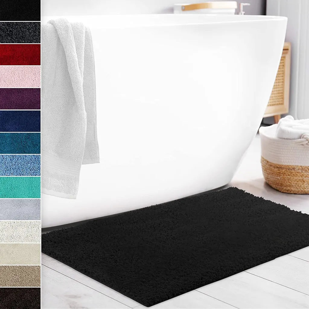  Badematte Sky Soft Schwarz 70 X 130 Cm
