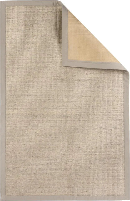  Sisal-Teppich Latex-Rücken Echte Naturfasern, Marble, 200 X 200 Cm