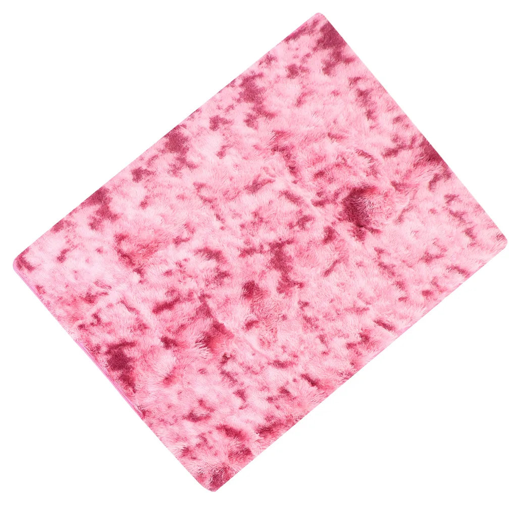  300x200cm Hochflorteppiche Handgemachte Krawattenfarbe Teppich Hauptinnendekoration