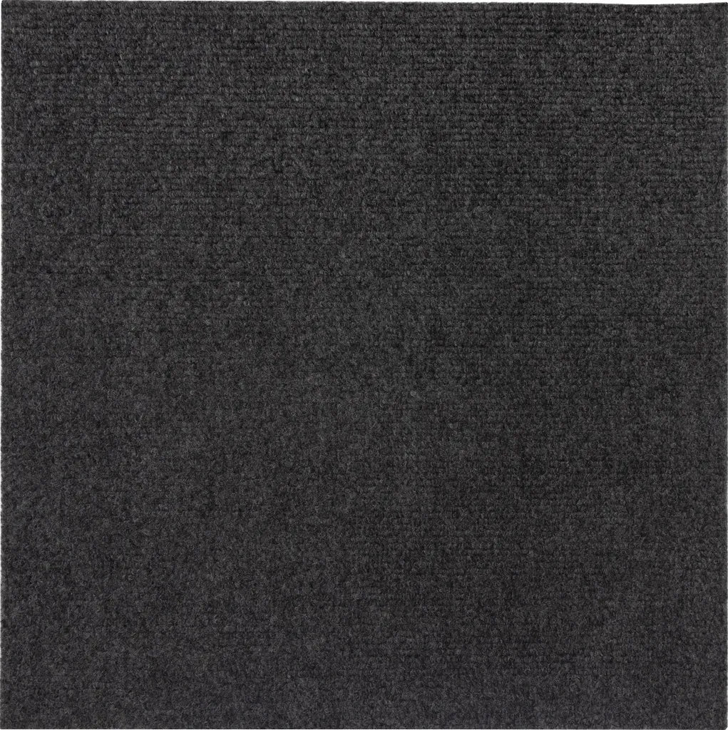  Teppichfliesen Scene 40x40 Cm Bodenbelag Aus Nadelfilz Gut & Selbstklebend Farbe: Anthrazit