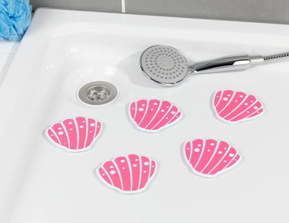 Wenko Anti-Rutsch-Sticker Muschel 5er Set