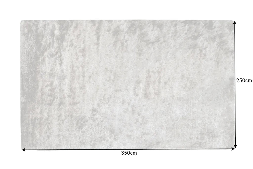  Hochflor Teppich CLOUD 9 250 X 350 Cm Beige Champagner