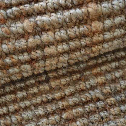  Jute-Teppich Urbano Bouclégarn Nature-Teppich Naturfaser Handgewebt 200 X 290 Cm