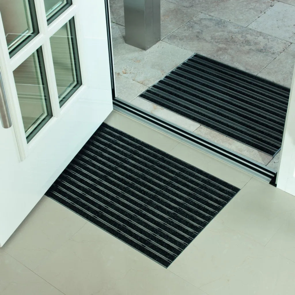  ACO 75x50x2cm Schuhabstreifer Gummimatte ALU Fußmatte Türmatte Sauberlaufmatte Eingangsmatte