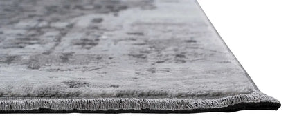  Merinos Granada Teppich Grau Mit Fransen- Grey 33370 120 X 170