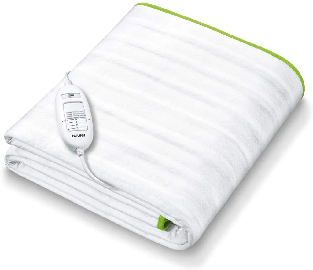  Beurer TS 15 Wärmeunterbett 150x80 Cm 3 Stufen 60W Vlies Waschbar Beleuchtet