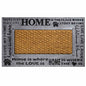  Siena Home 180-1441002 Fußmatte METAL LOOK 45x75cm, Natur/grau